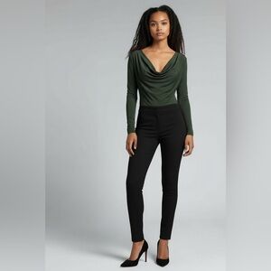 Missguided Dark Green Bodysuit